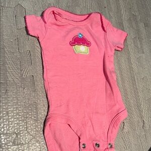 Pink Cupcake Kids Bodysuit